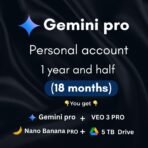 1 Year And Half Pro Subscription (18 Month)
